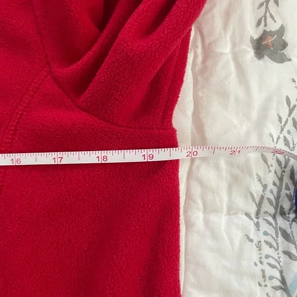 Lands End 1/4 zip fleece, Med petite - Picture 5 of 6